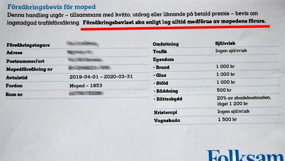 Kör du veteranmoped? Så här kan du spara en femhundring