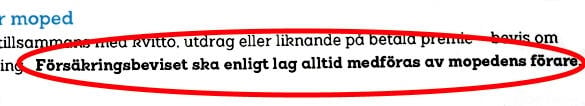 Kör du veteranmoped? Så här kan du spara en femhundring