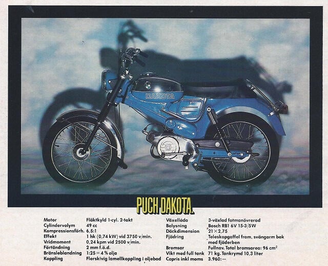 Nostalgi: Puchjournalen och Dakota