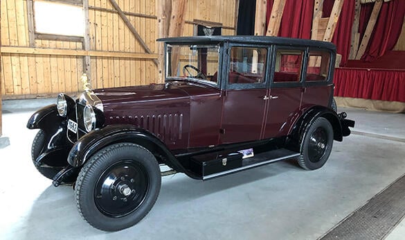 Små men naggande goda fordonsutställningar