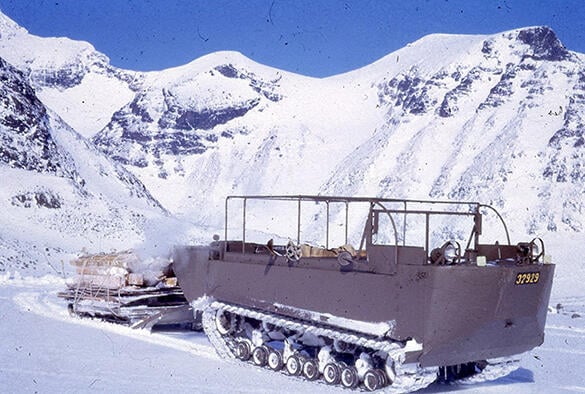 En riktig snövessla