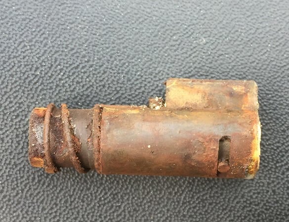 Borra ur styrlås på moped