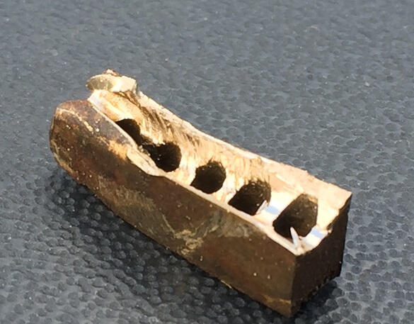 Borra ur styrlås på moped