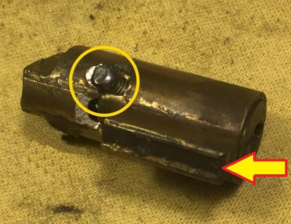 Borra ur styrlås på moped