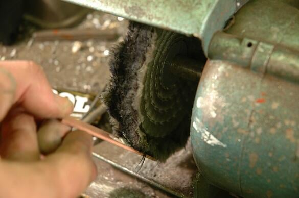 Förkoppring - Spackla med koppar