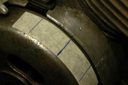 Ställ tändningen med Stroboskop