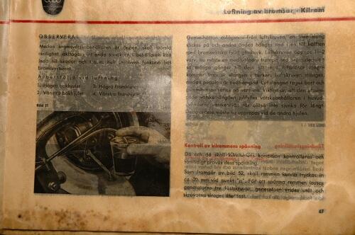 Tvätta instruktionsboken