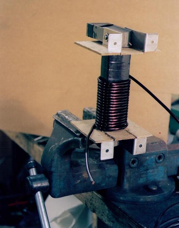 Magnetisera svänghjul - bygg en magnetiseringsapparat