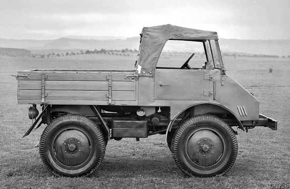 Mercedes första fyrhjulsdrivna