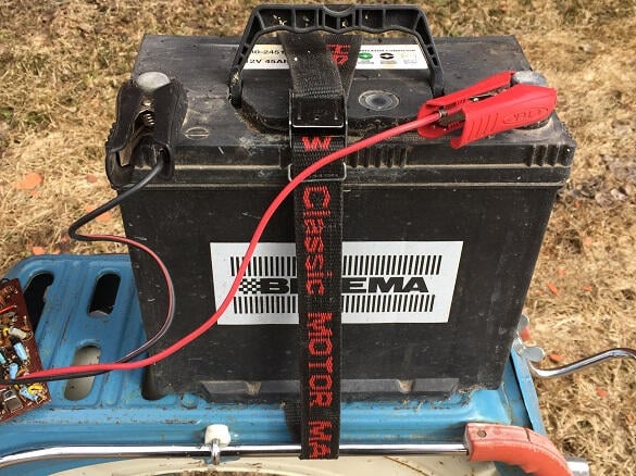 Classic Motors nya projekt: en elkonverterad veteranmoped!