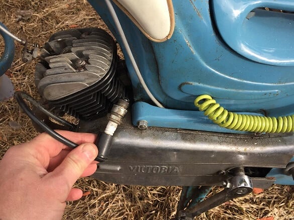 Classic Motors nya projekt: en elkonverterad veteranmoped!