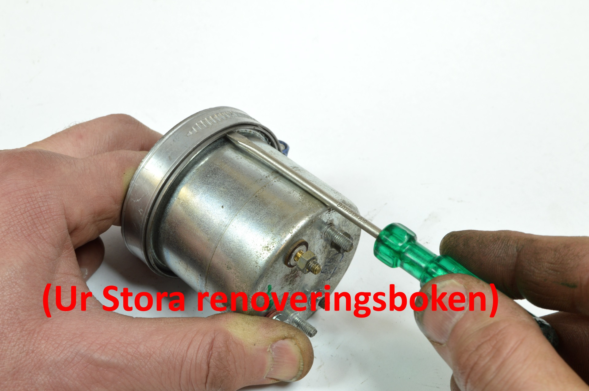 Byta glas på instrument - Classic Motor