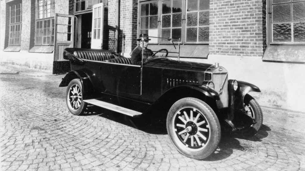 En Volvo ÖV4 har lämnat fabriken och är leveransklar.
Foto: Volvo