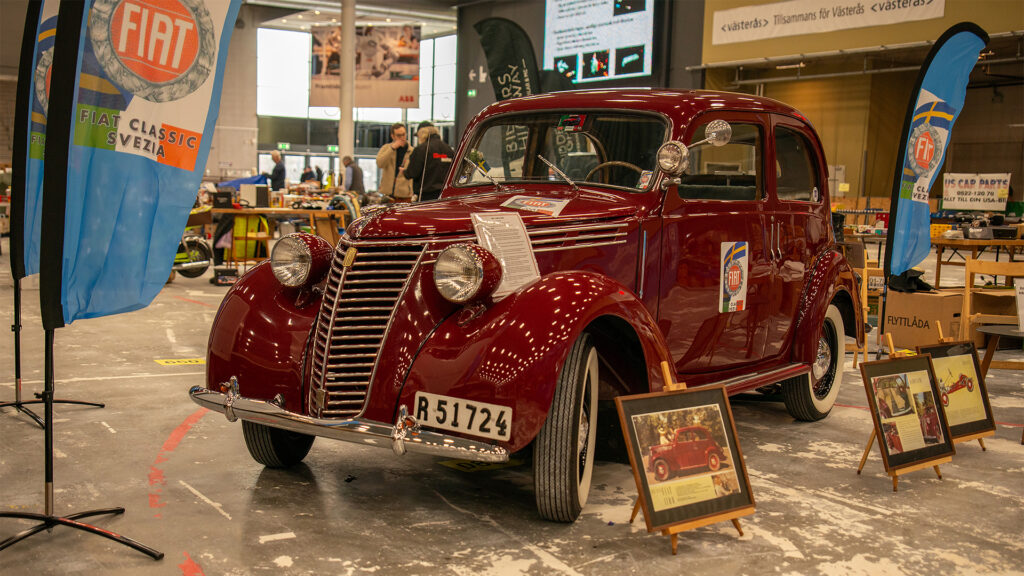 Fiat Classic Svezia var en av flera klubbar på plats.