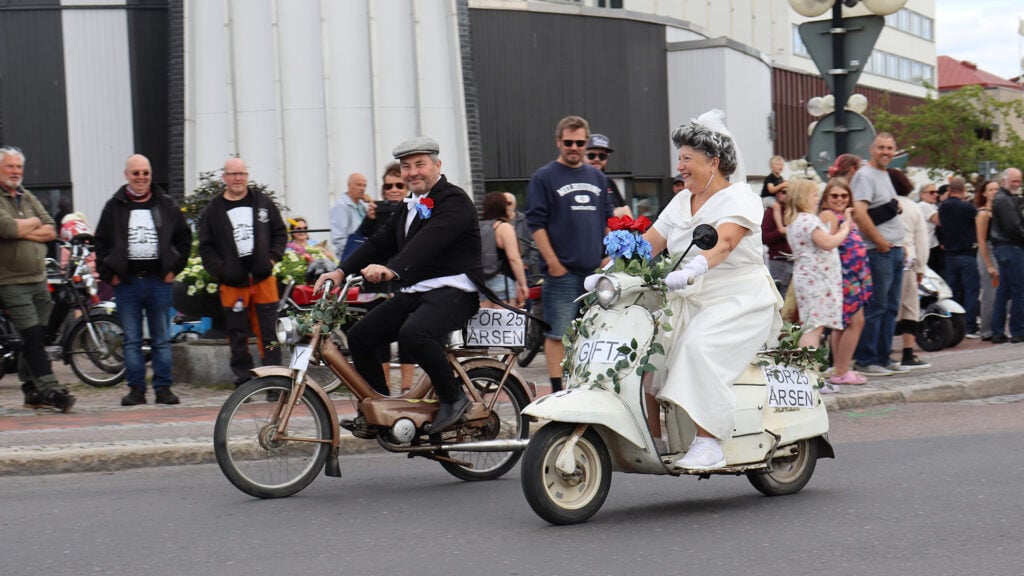 Detta par har alltid något att bjuda på.