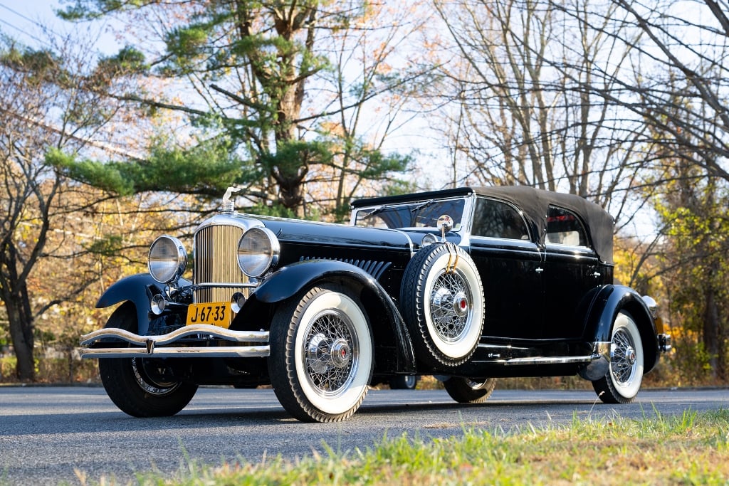 Duesenberg Model J Convertible Sedan 1931 Photo copyright and courtesy of Gooding & Company, LLC. Image by Joshua Sweeney.