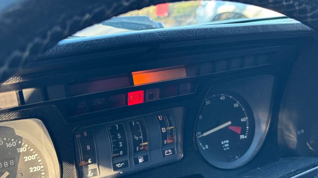 Kontrollen lyser svar! Foto: Anders Nordner