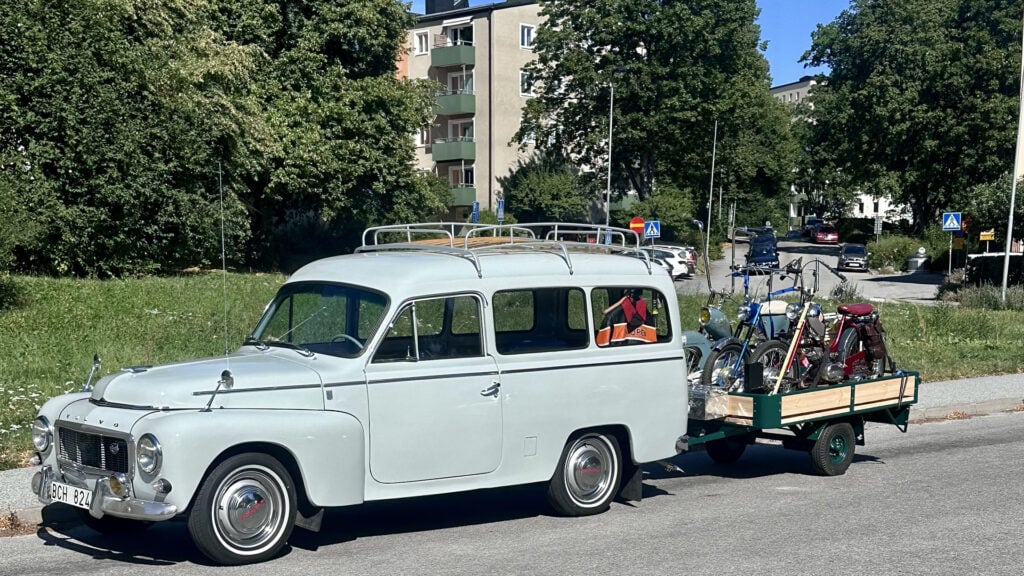 På väg mot Mellsta. Foto: Olle Ekelund