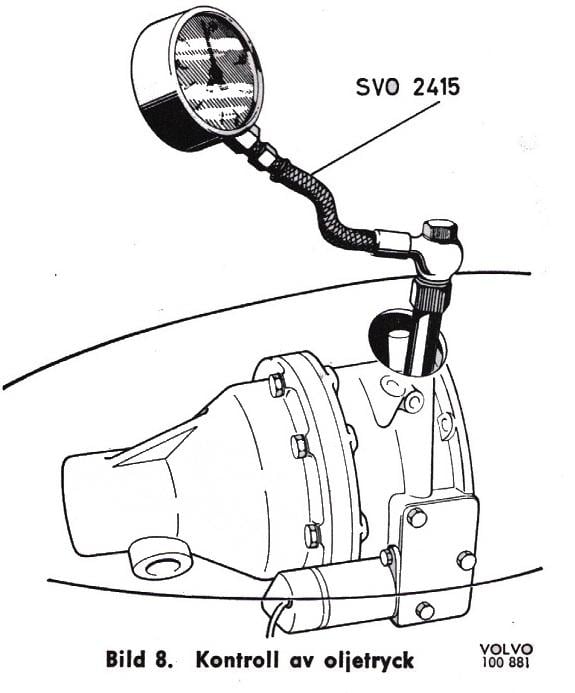 Hur mäter man oljetrycket i överväxeln? Classic Motor
