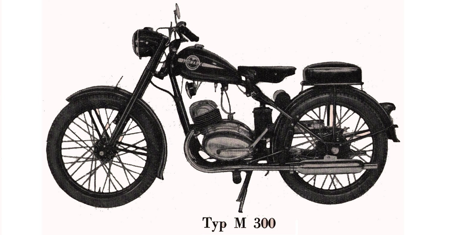 Contact D'allumage Monark M200 M300 PAL CZ 125 Cm - Pièce D'origine NOS (New Old Stock) Suédoise